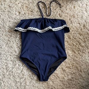 JCrew size 12 one piece bathing suit